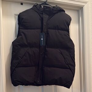 Black Puffer Vest